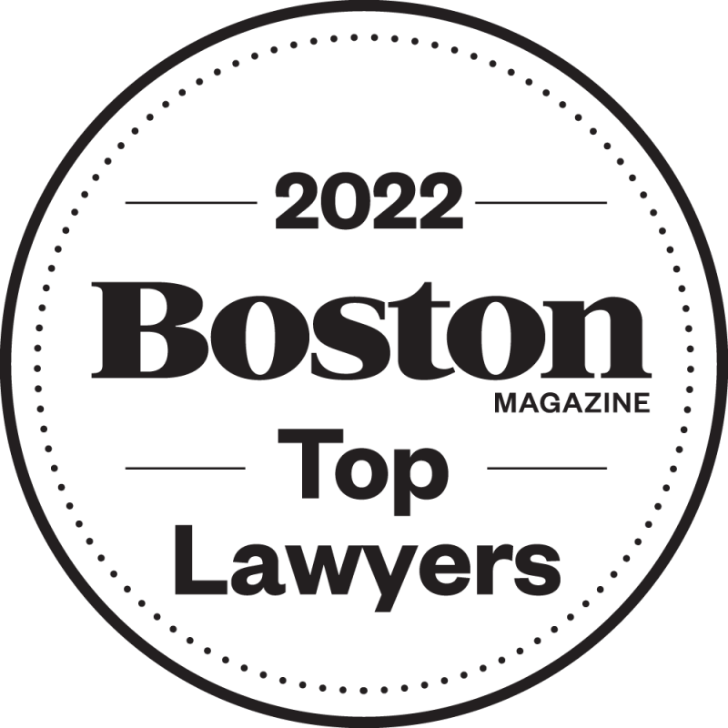 2022 Boston magazine Top Lawyer